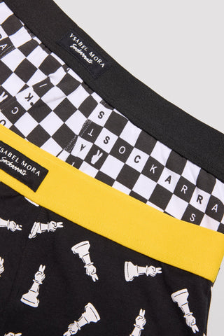 Pack 2 boxers estampado Sockarrats Chess