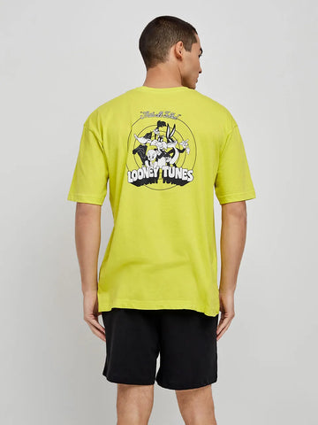 Pijama curto de homem em algodão Looney Tunes