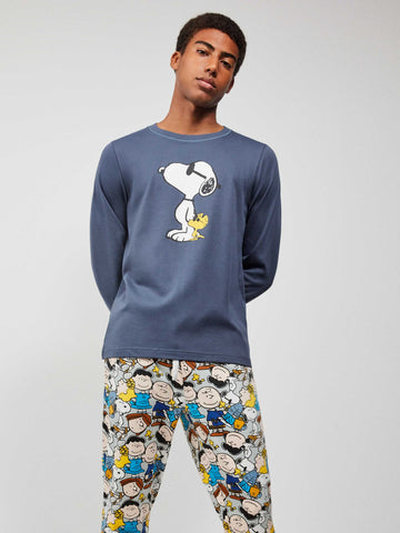 Pijama de homem do Snoopy