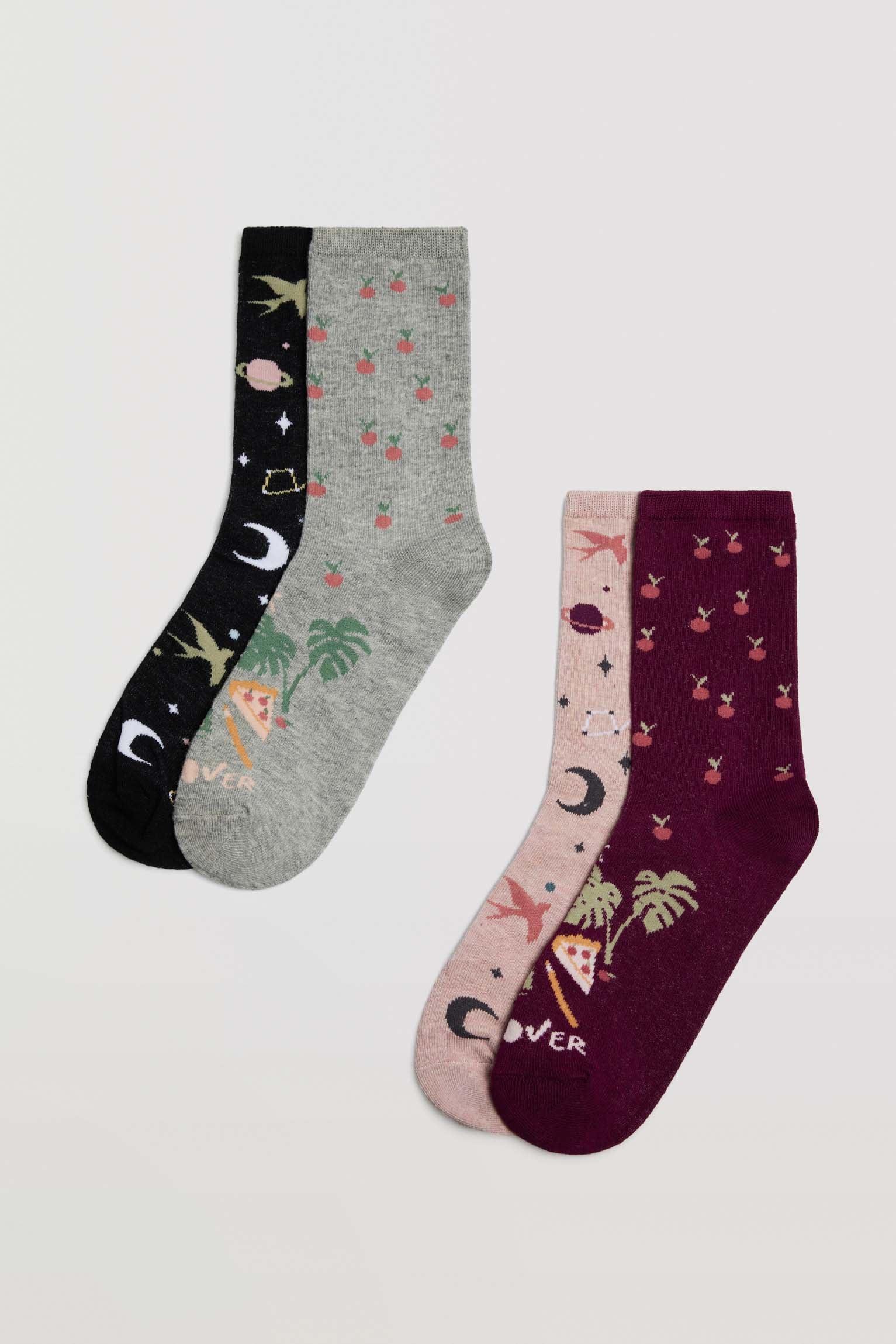 Pack de 4 Meias - Rarassocks